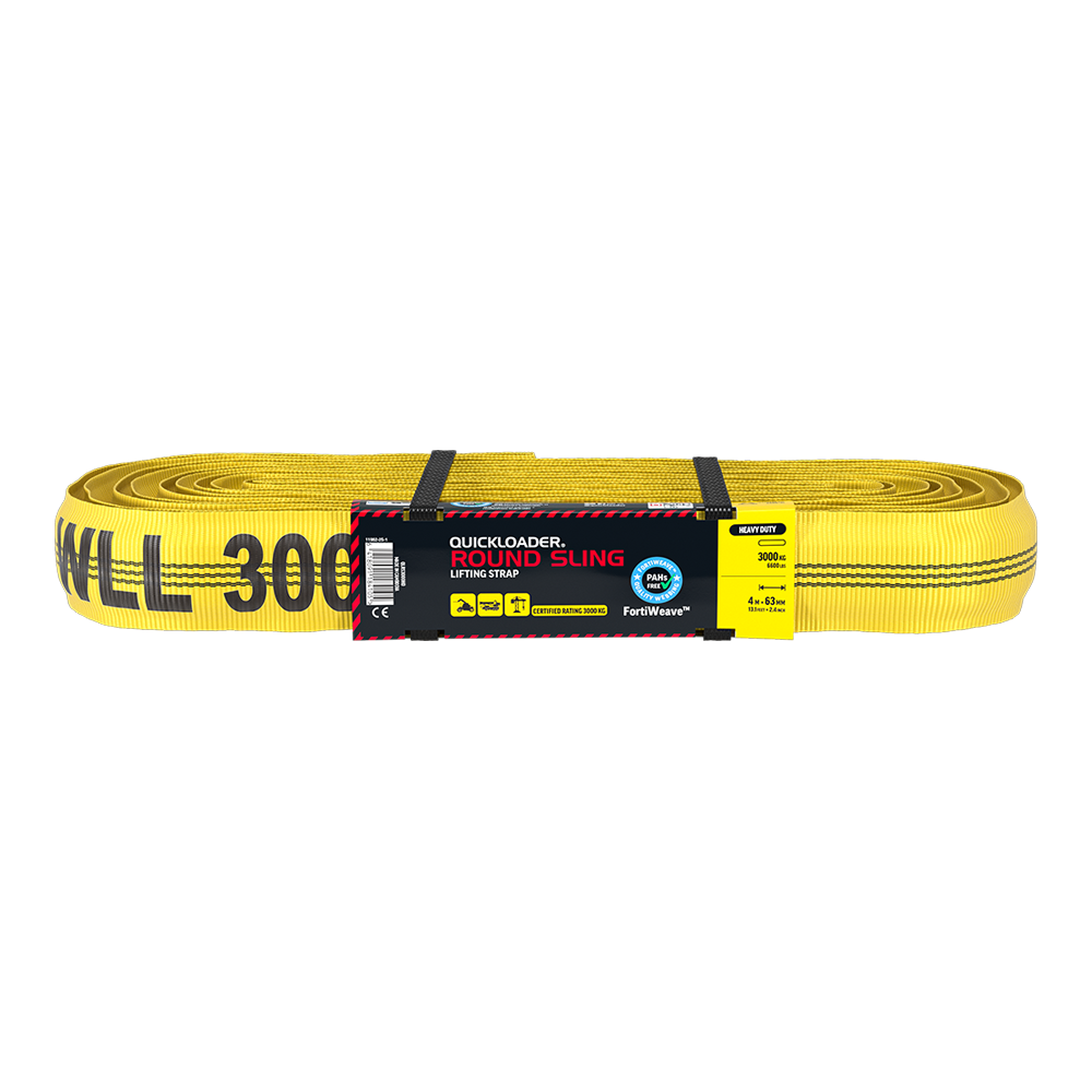 QUICKLOADER Round Sling 3000kg lifting strap 4meter
